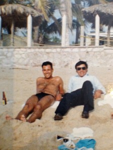 Rodolfo Rodriguez EL PANA et Alberto COSSIO il y a quelques décennies.