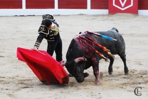 Camille Juan  Derechazo  Adolfo Martin C&eacute;ret 2014