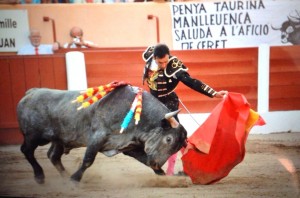 Camille Juan  Derechazo  Adolfo Martin C&eacute;ret 2014